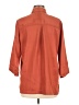 Sarah Bentley Solid Orange 3/4 Sleeve Blouse Size M - photo 2