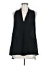 Spense 100% Polyester Black Sleeveless Blouse Size M - photo 1