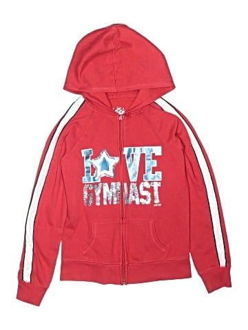 Justice Zip Up Hoodie (view 1)