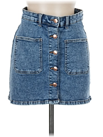 LOVEGEN Denim Skirt (view 1)