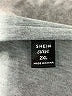 Shein Curve Solid Gray Short Sleeve T-Shirt Size 2X - photo 4