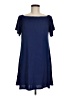 West Loop Solid Blue Casual Dress Size M - photo 1