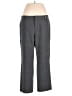 Anne Klein Chevron-herringbone Gray Dress Pants Size 14 - photo 1
