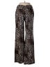 Robert Louis Animal Print Brown Casual Pants Size S - photo 1