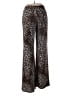 Robert Louis Animal Print Brown Casual Pants Size S - photo 2