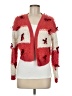 Mighty Fine 100% Polyester Red Cardigan Size M - photo 1