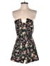 Black Halo Floral Black Romper Size 2 - photo 1