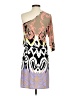Tibi Graphic Purple Cocktail Dress Size XS - photo 2