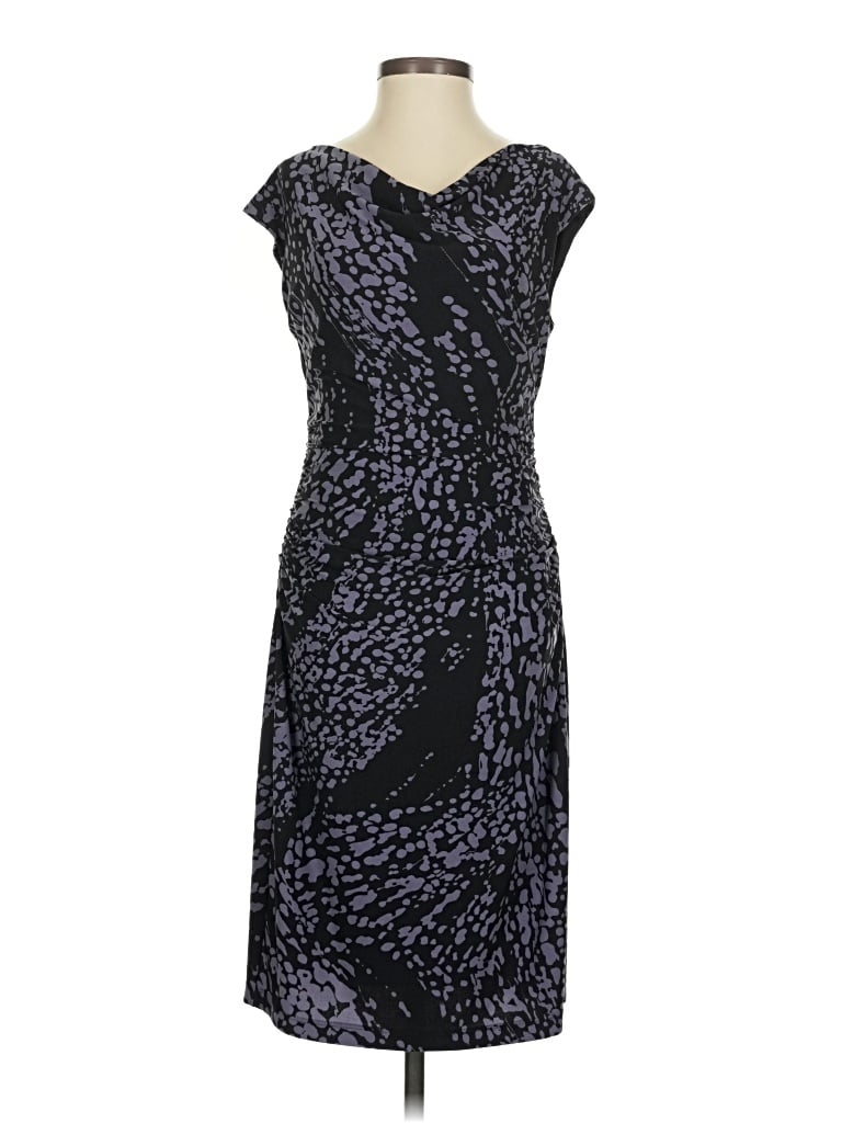Pre-owned Evan Picone Cocktail Dress In Gray