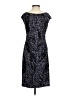 Evan Picone Animal Print Gray Cocktail Dress Size 2 (petite) - photo 2