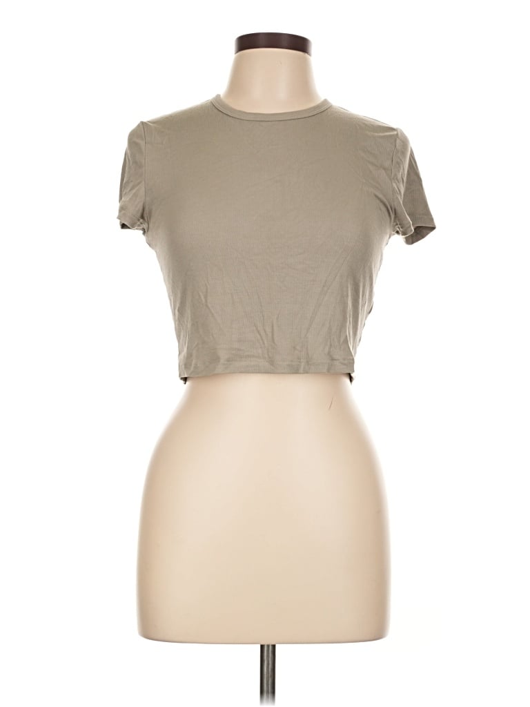 Pre-owned Sunday Best Short Sleeve T-shirt In Brown