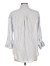 Cupio Gray 3/4 Sleeve Button-Down Shirt Size L - photo 2