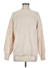 Gap Solid Ivory Turtleneck Sweater Size M - photo 1
