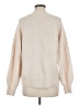 Gap Solid Ivory Turtleneck Sweater Size M - photo 2
