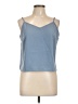 Unbranded 100% Polyester Blue Tank Top Size L - photo 1