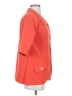 Coldwater Creek 100% Cotton Orange Coat Size S - photo 4