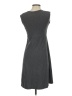 MEC Solid Gray Casual Dress Size S - photo 2