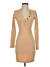Missguided Tan Casual Dress Size 4 - photo 1