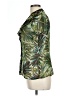 East5th Tropical Green Short Sleeve Blouse Size L - photo 5