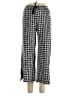 Margaret M Houndstooth Silver Casual Pants Size M - photo 1