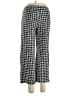 Margaret M Houndstooth Silver Casual Pants Size M - photo 2