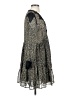Topshop 100% Polyester Animal Print Gray Cocktail Dress Size 4 - photo 4