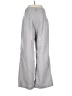 Shein Solid Gray Casual Pants Size 6 - photo 2