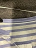 Calvin Klein Performance Stripes Blue Short Sleeve Henley Size M - photo 7