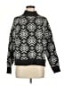 Old Navy Print Black Turtleneck Sweater Size M - photo 1