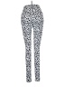 RYDERWEAR Animal Print Silver Leggings Size M - photo 2
