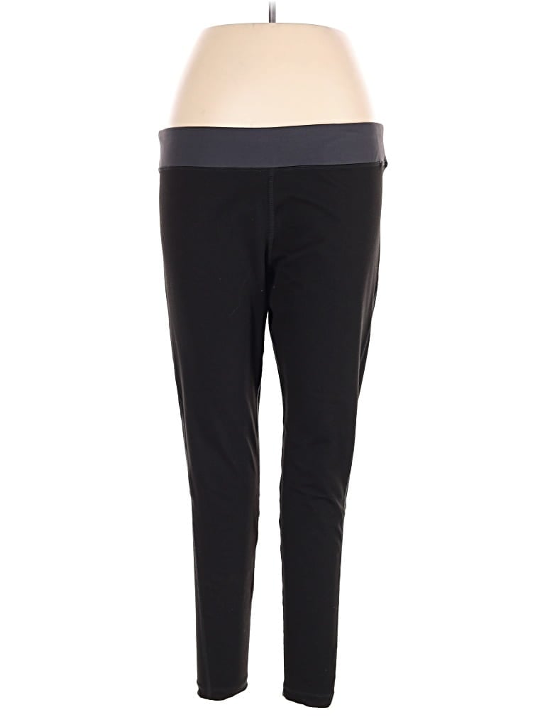 Pre-owned L.l.bean Active Pants In Black