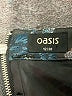 oasis Print Teal Formal Skirt Size 12 - photo 3