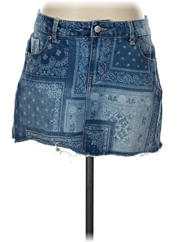 No Boundaries Denim Skirt (view 1)