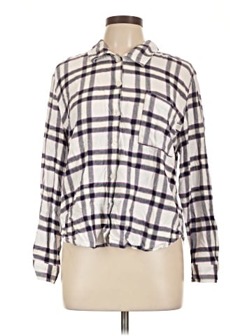 Martha Stewart Long Sleeve Button-Down Shirt (view 1)