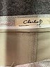 Charlie Metallic Silver Casual Pants Size 6 - photo 6