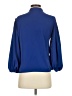Shein Blue 3/4 Sleeve Blouse Size 4 - photo 2
