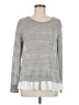 Clu + Willoughby Gray Long Sleeve Top Size M - photo 1