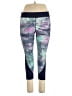 Fabletics Graphic Blue Purple Active Pants Size XXL - photo 1
