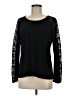 DressBarn Black Long Sleeve Top Size M - photo 1