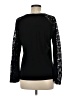 DressBarn Black Long Sleeve Top Size M - photo 2