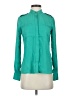 Bebe 100% Polyester Teal Long Sleeve Polo Size XXS - photo 1