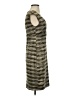 DressBarn Chevron-herringbone Gray Cocktail Dress Size 4 - photo 4
