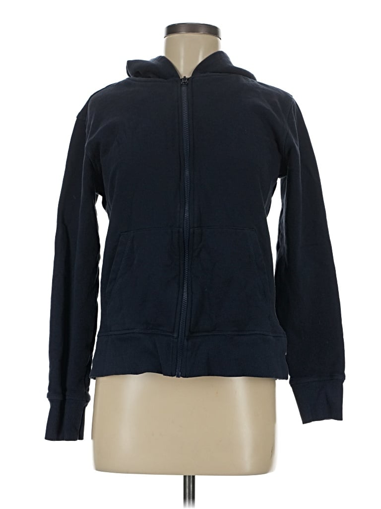 Pre-owned Pact Zip Up Hoodie In Blue