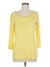 Tribal Yellow 3/4 Sleeve Top Size M - photo 1