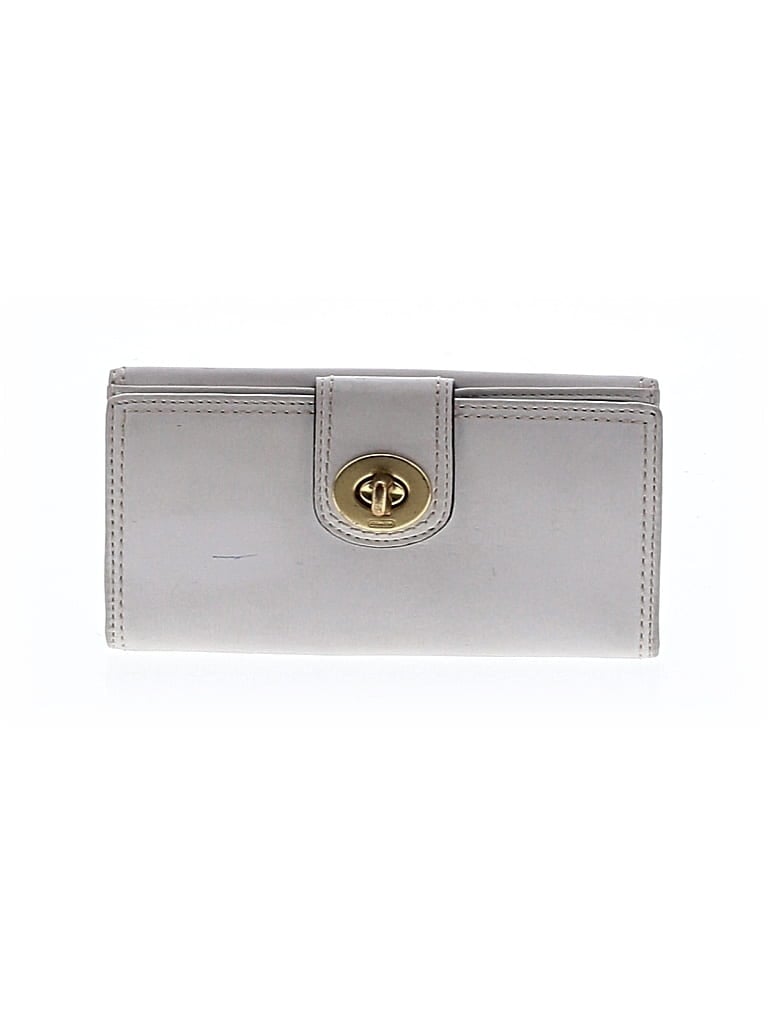 Pre-owned Coach Wallet In White
