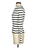 Derek Heart 100% Polyester Stripes Ivory Turtleneck Sweater Size S - photo 5