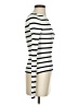 Derek Heart 100% Polyester Stripes Ivory Turtleneck Sweater Size S - photo 4