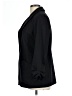 Nine West Solid Black Blazer Size L - photo 5