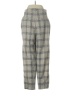 Zara Plaid Gray Casual Pants Size S - photo 2