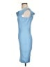 Marciano Solid Blue Cocktail Dress Size 10 - photo 5